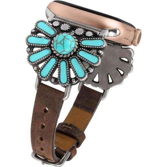 NEW Leather Stylish Apple Watch Band main image 4